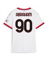 AC Milan Tammy Abraham #90 Bortedrakt Dame 2024-25 Korte ermer